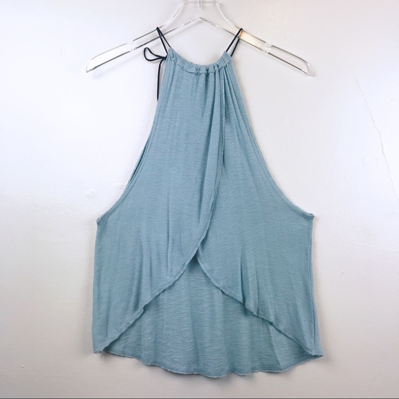 Free People Tops - NWT Free People Blue Knit Tank Top size S/P - A29
